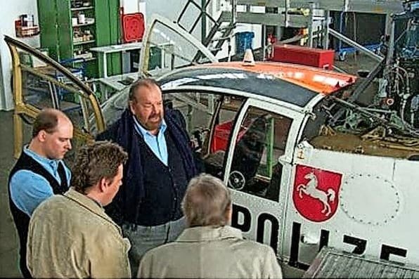 Bud Spencer hat drei alte Polizei-Hubschrauber aus Hannover gekauft