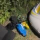 Rettungseinsatz in Hannover-Wülfel: Mann treibt reglos im Gummiboot auf der Leine