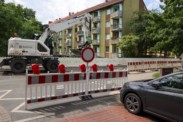 Hannover-List: Velorouten-Baustelle sperrt Autofahrer im Seegershof ein