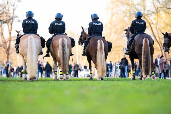 Niedersachsen: Rechnungshof fordert weniger Polizeipferde